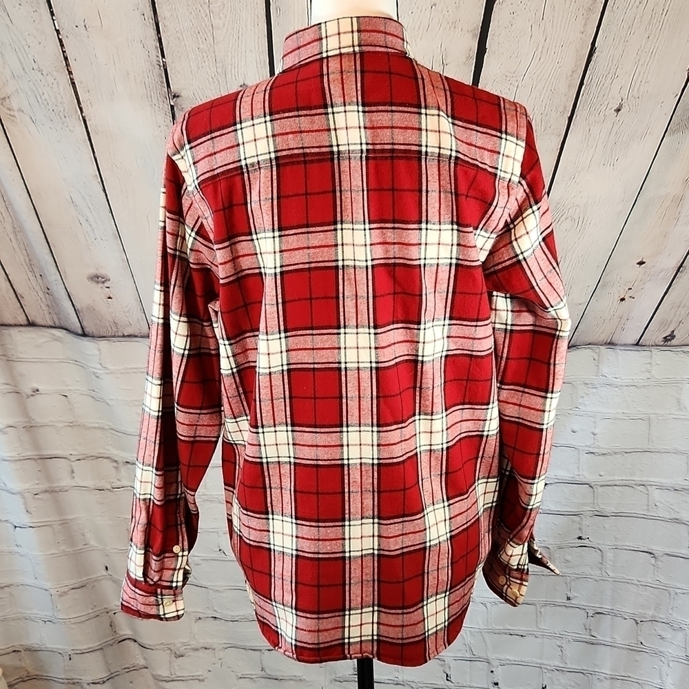 Lauren Ralph Lauren women's flannel button down shirt - Picture 4 of 6
